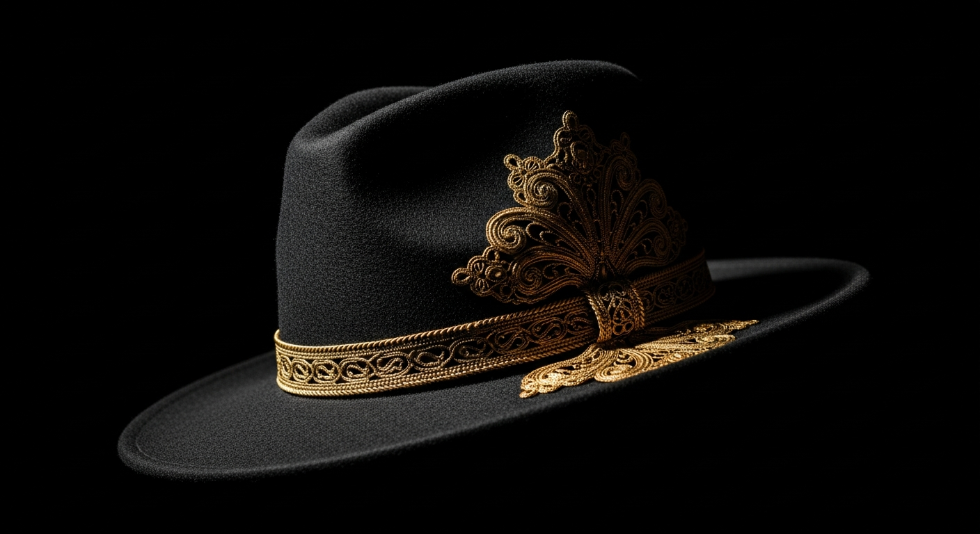 Luxury Charmed Fedora